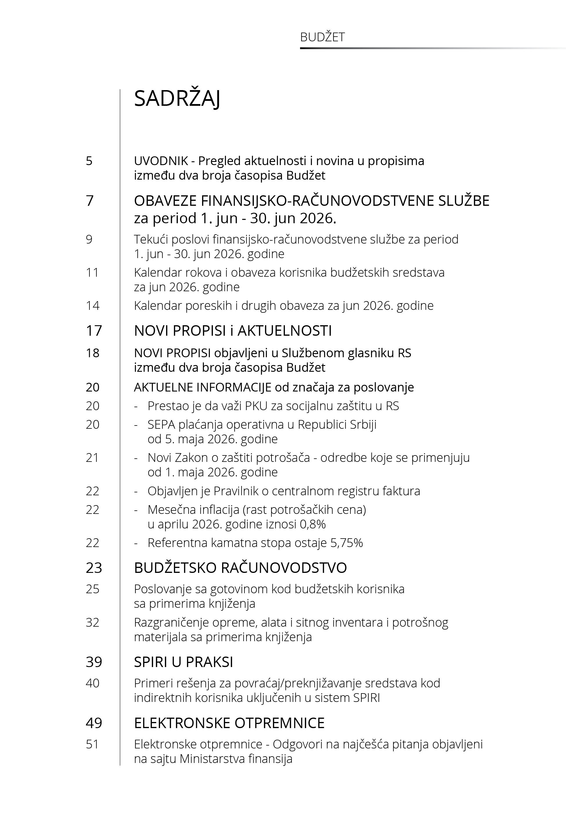 Časopis Budzet