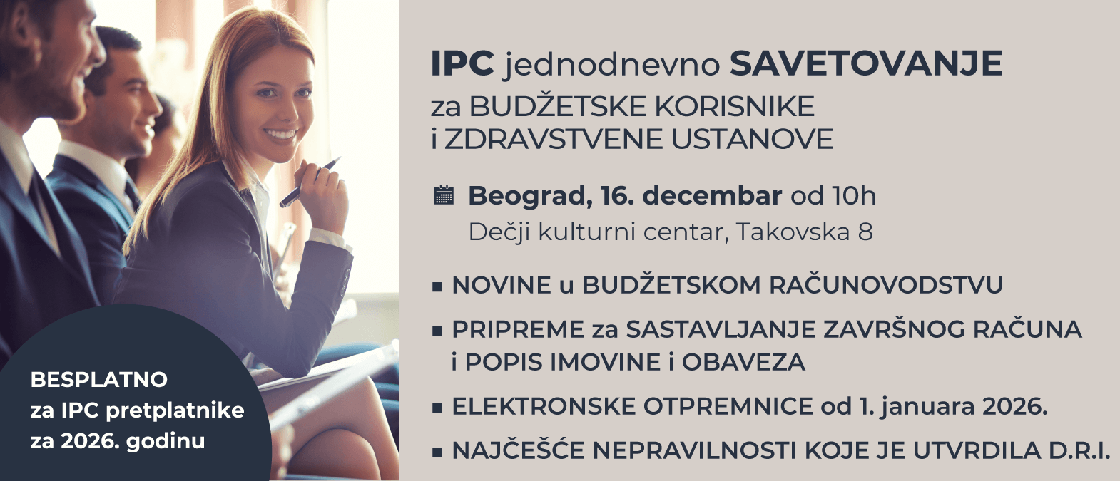 IPC SAVETOVANJE