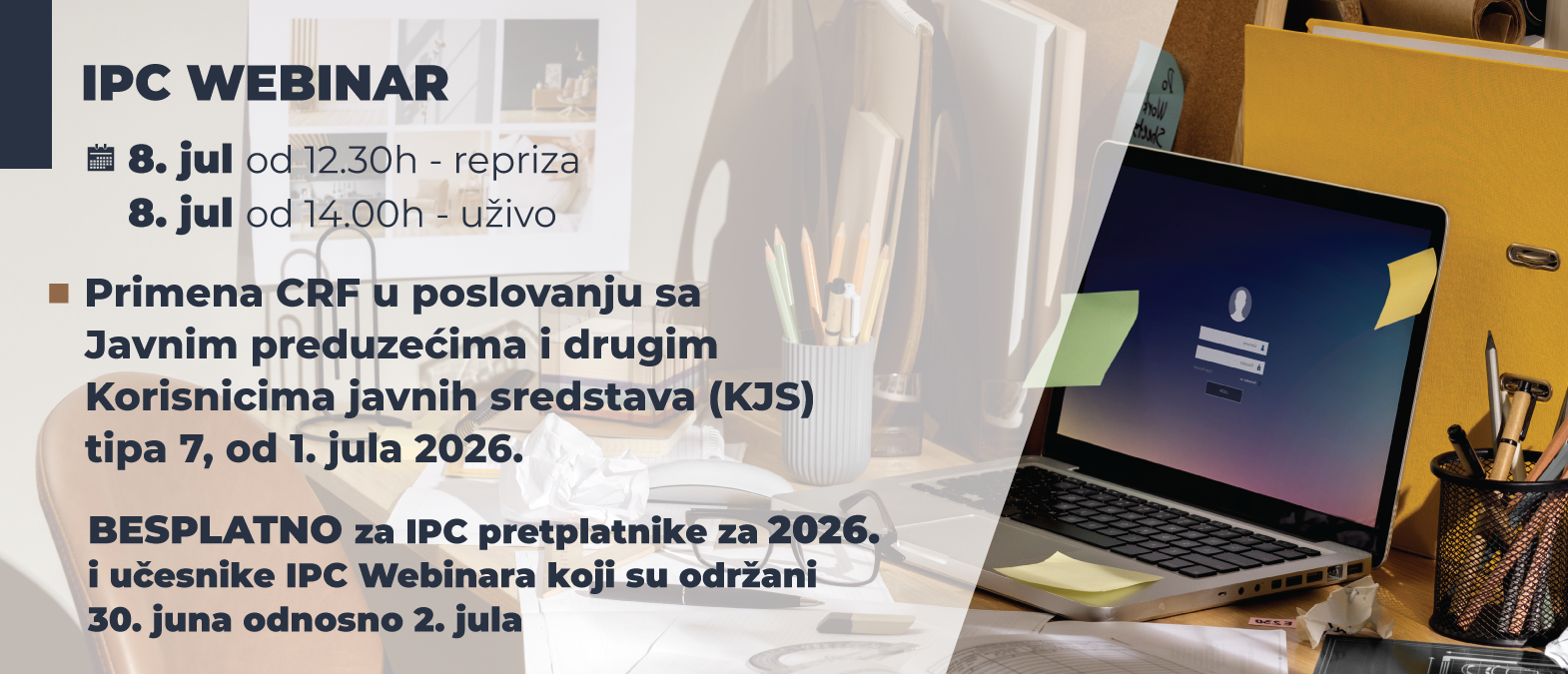 IPC Webinar - Javna preduzeća u CRF